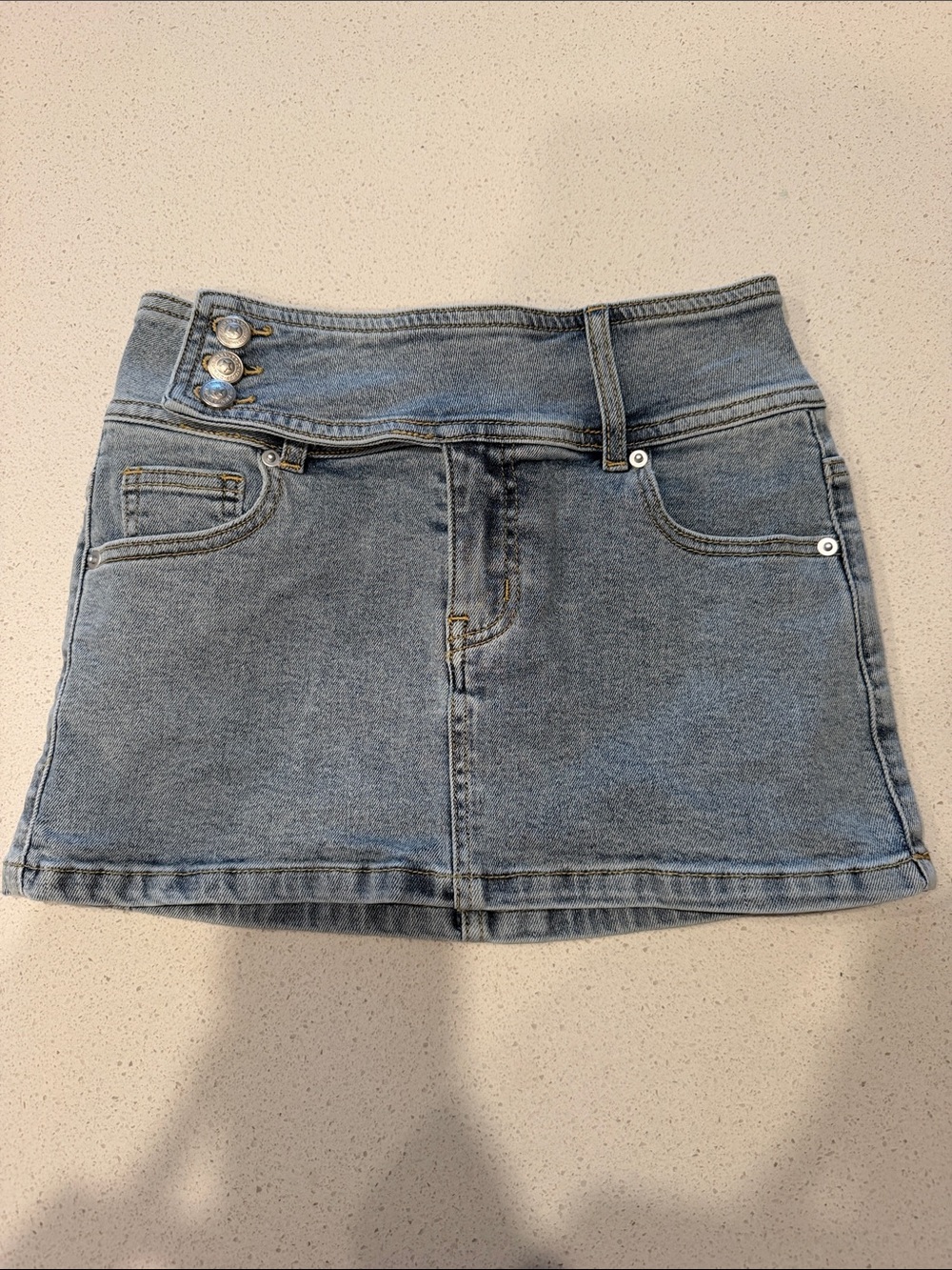 Princess Polly Denim Mini Skirt - Casual Women's Skirt